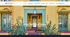 Desktop Screenshot of casalagunaapts.com